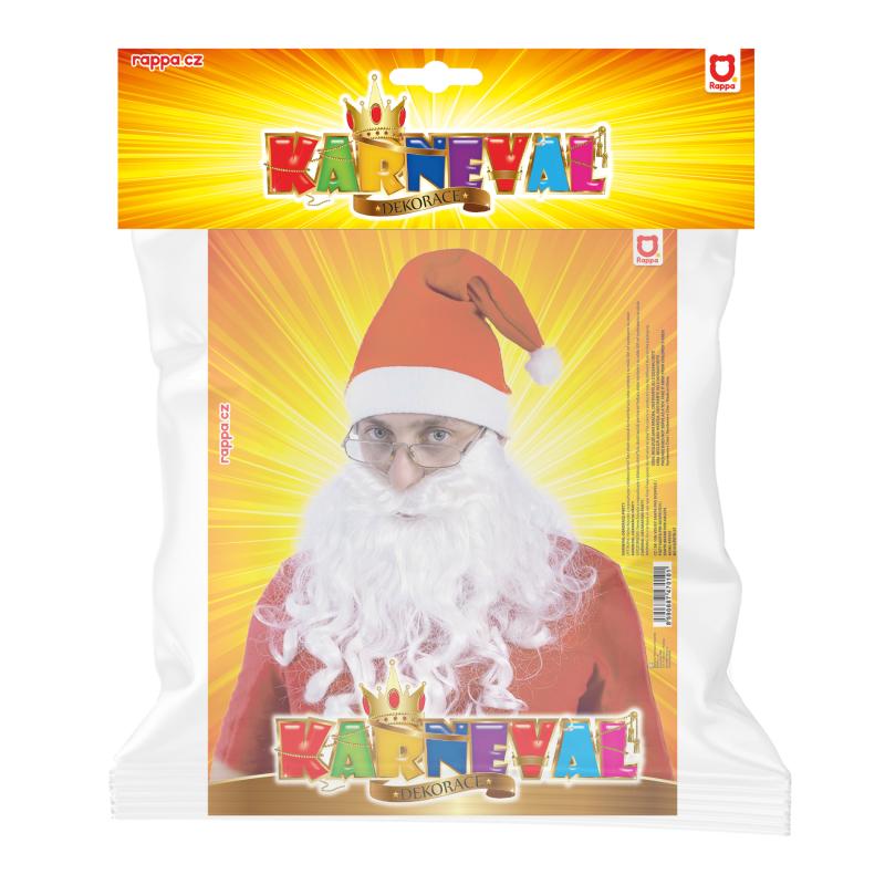 Fúzy Santa / Mikuláš dlhé