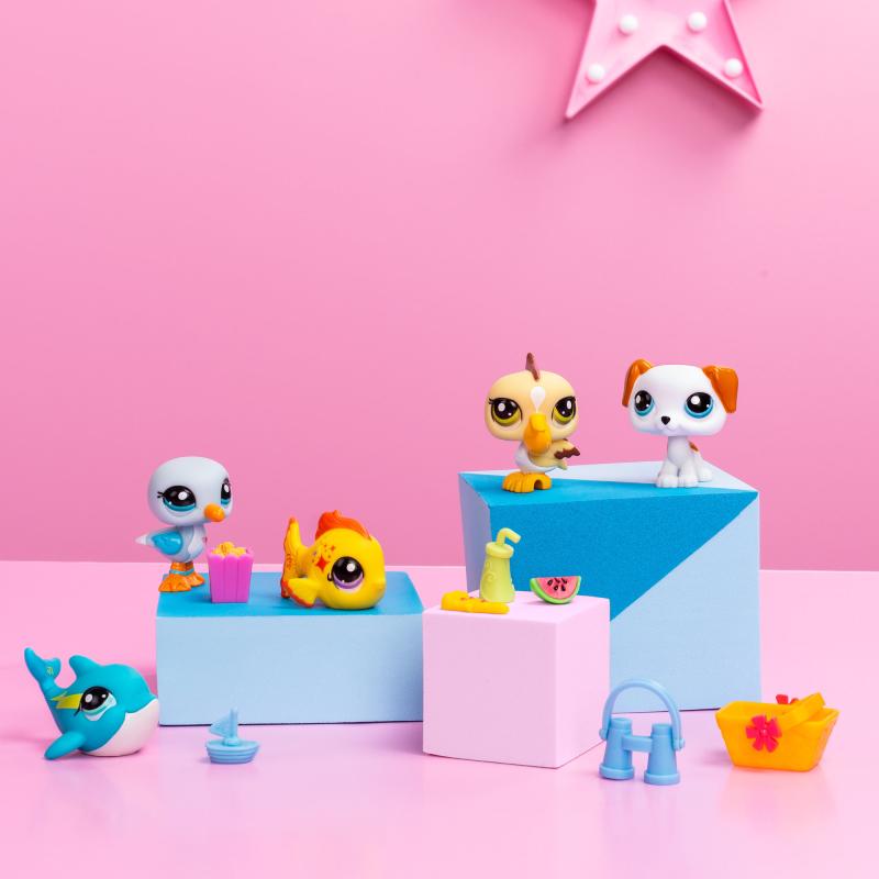 Littlest Pet Shop 5 figuriek Pláž 4