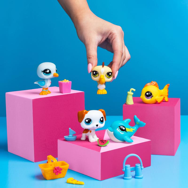 Littlest Pet Shop 5 figuriek Pláž