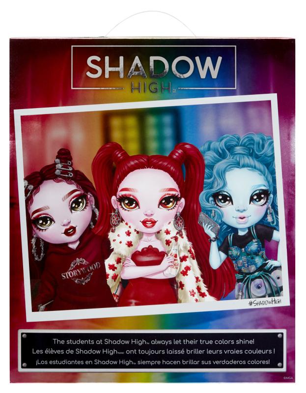 Shadow High Color Shine bábika - Rosie Redwood (červená)