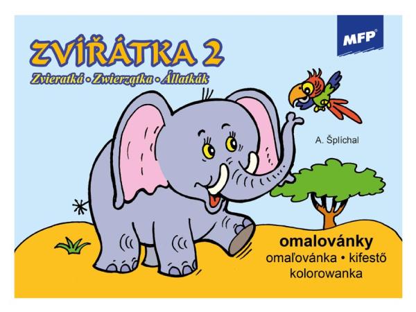 Omaľovánky MFP Zvieratká 2 1