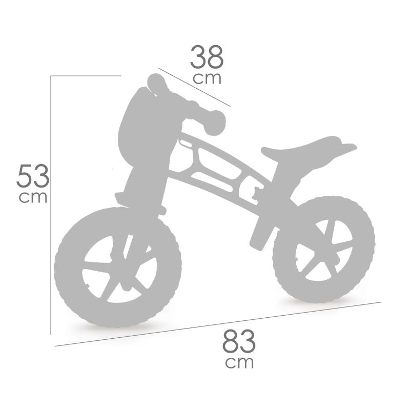 DeCuevas 30179 Detské odrážadlo - Balance Bike KOALA 2024