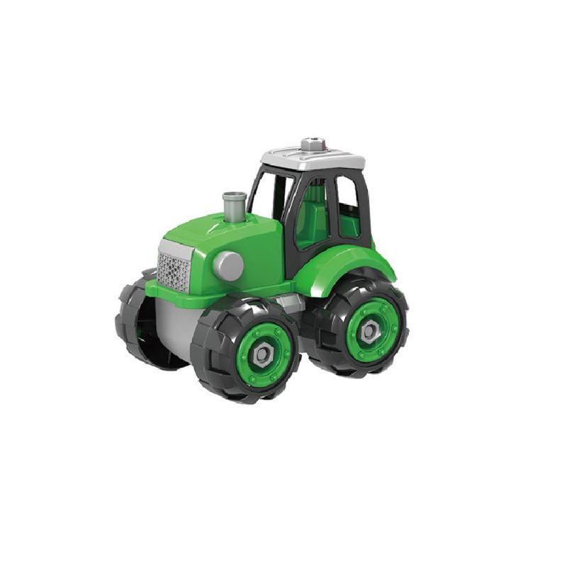Skrutkovací traktor s vlečkou