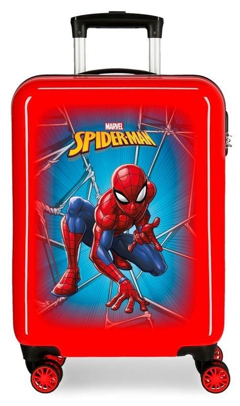 JOUMMABAGS Cestovný kufor ABS Spiderman Black ABS plast, 55 cm