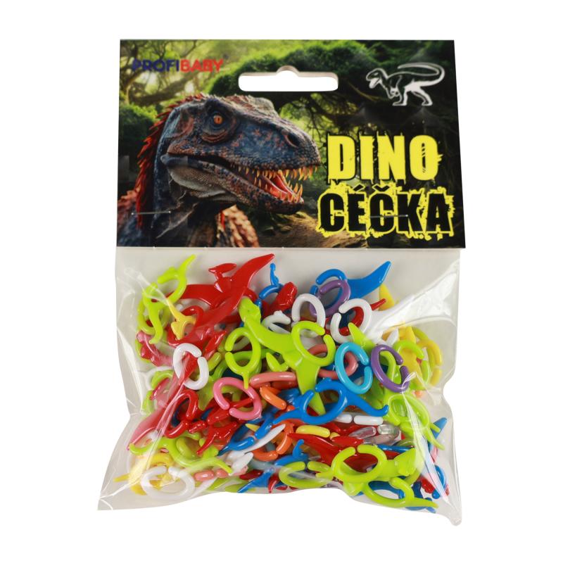 Dino céčka farebná 150 ks