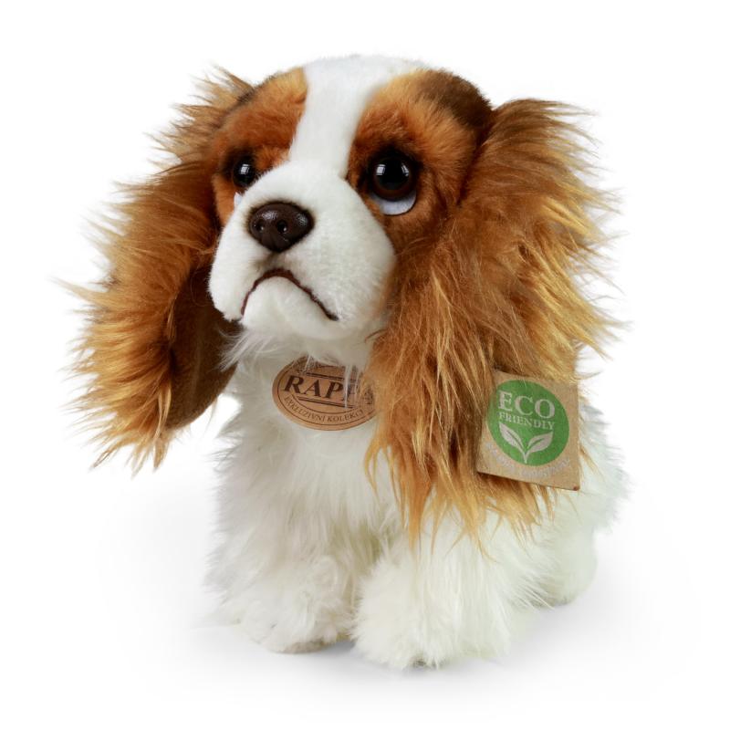 Plyšový pes king charles španiel 25 cm ECO-FRIENDLY