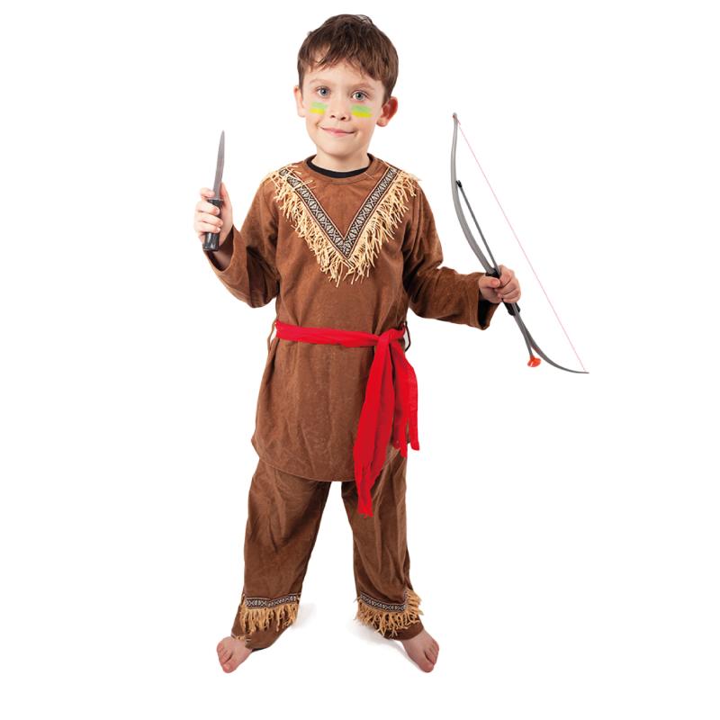Detský kostým Indián s šatkou (M)