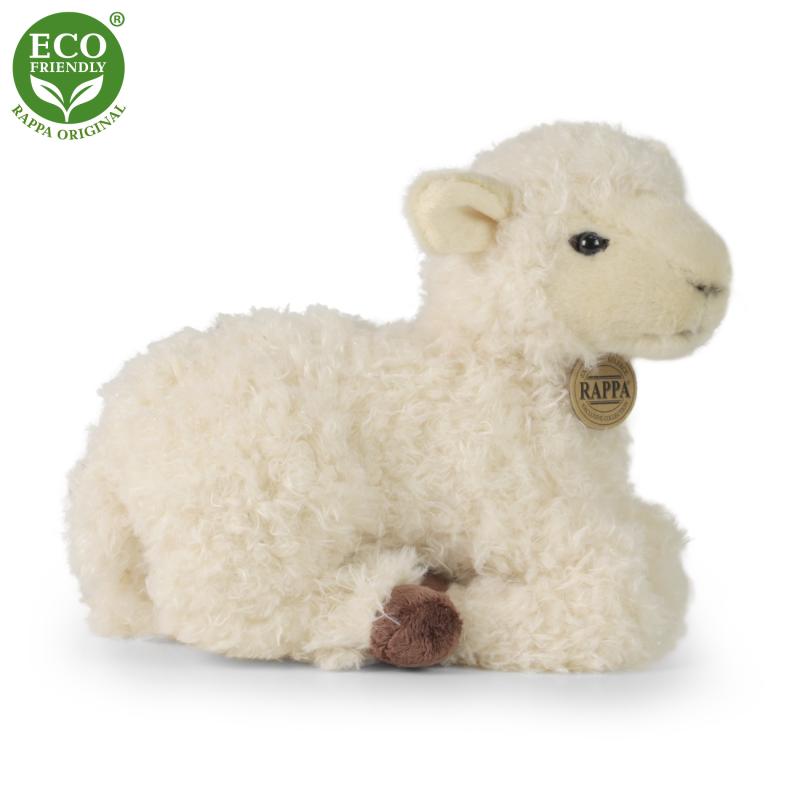 Plyšová ovca ležiaci 25 cm ECO-FRIENDLY