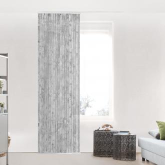 Súprava posuvnej záclony - Concrete Look Wallpaper With Stripes -2 panely