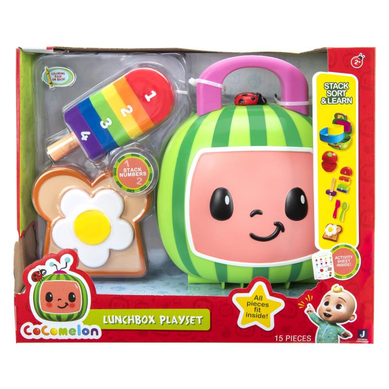 COCOMELON ROLEPLAY LUNCHBOX PLAYSET (15 KS V BALENÍ)