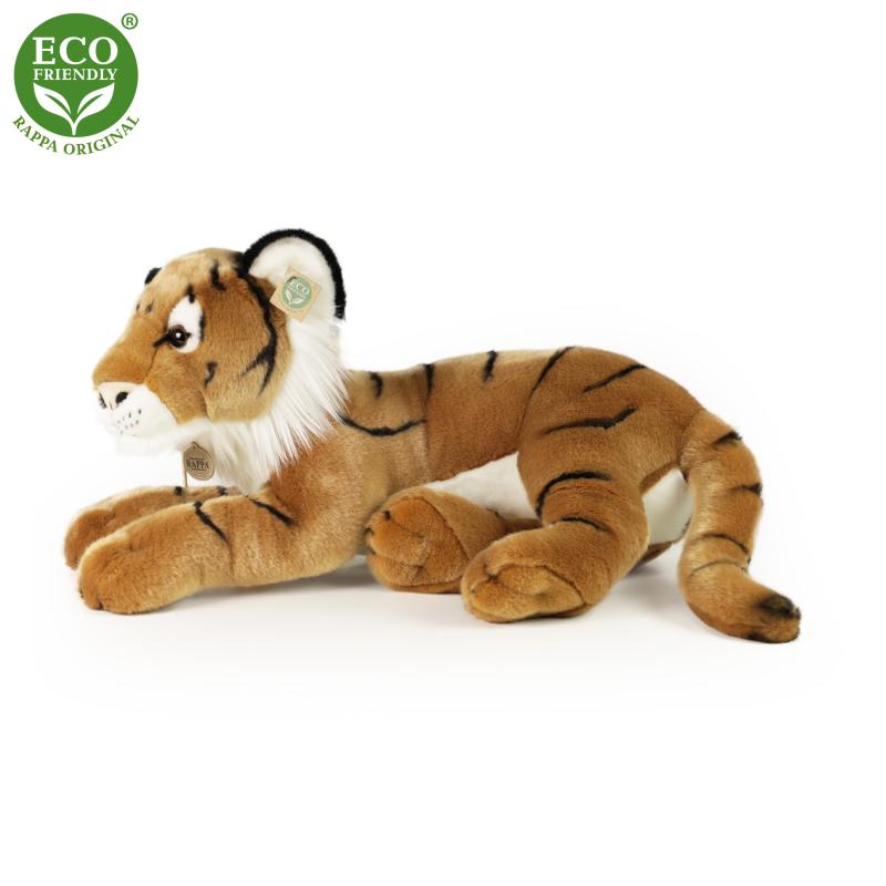 Plyšový tiger hnedý 60 cm ECO-FRIENDLY