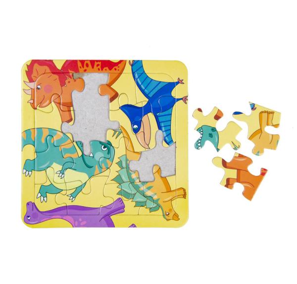 Puzzle doskové Dinosaury 16 dielikov