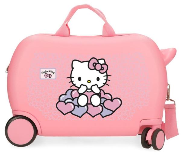 JOUMMABAGS Detský kufrík na kolieskach Hello Kitty Hea ABS plast, 45 cm