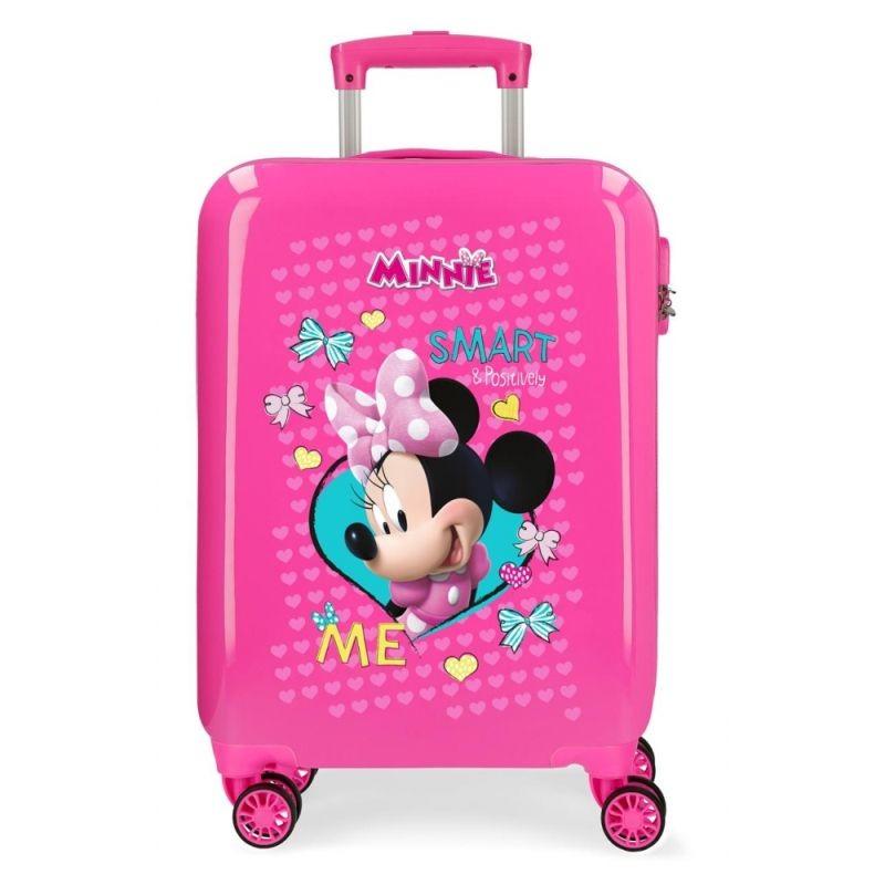 JOUMMABAGS Cestovný kufor ABS Minnie Happy ABS plast, 55 cm