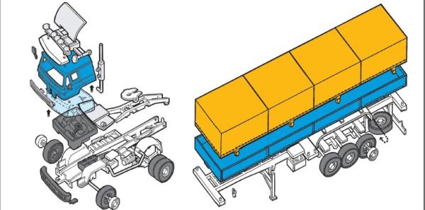 Stavebnica Monti System MS 08.1 - Camion