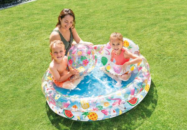 Nafukovací bazénový set Letné osvieženie