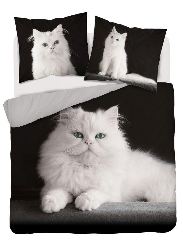 DETEXPOL Francúzske obliečky Perzská mačkaBavlna, 220/200, 2x70/80 cm