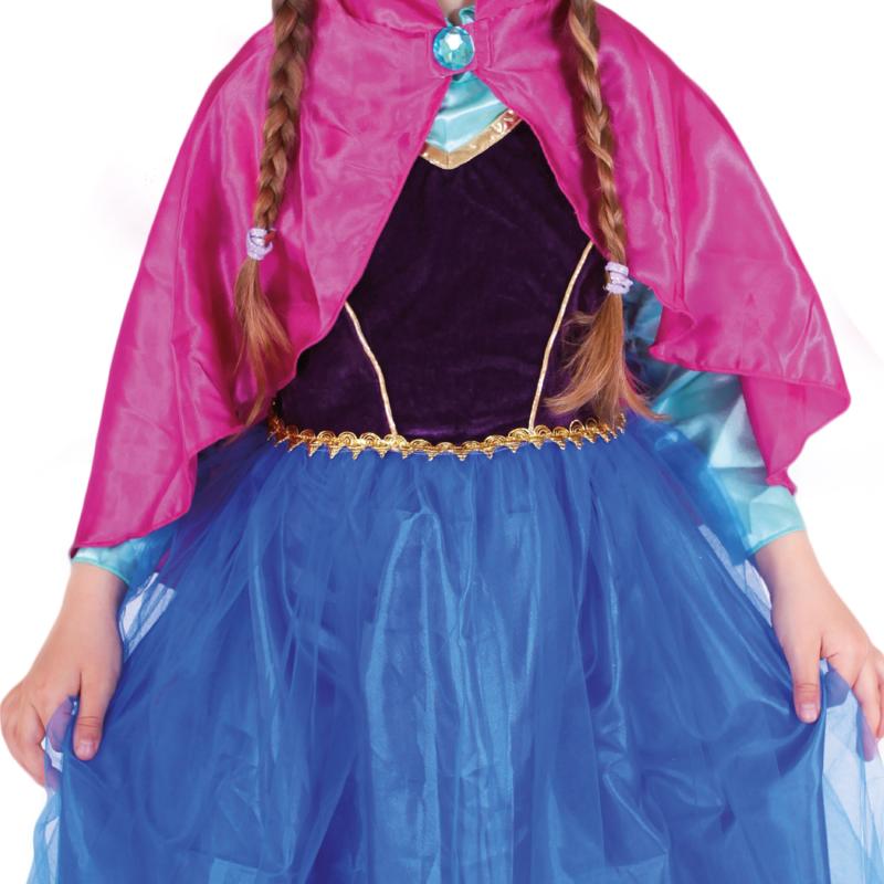 Detský kostým princezná zimná Anička DELUXE (S) e-obal