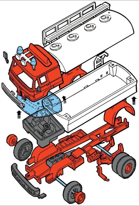 Stavebnica Monti System MS 09 - Petrol