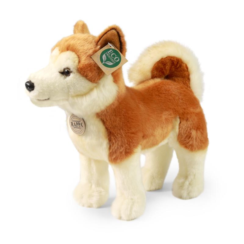 Plyšový pes Akita Inu 30 cm ECO-FRIENDLY