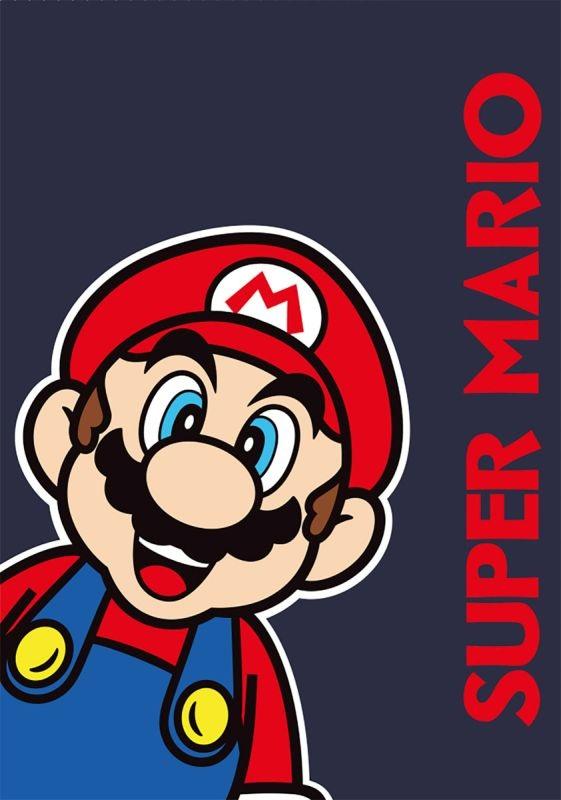FARO Fleece deka Super Mario  Polyester, 100/140 cm