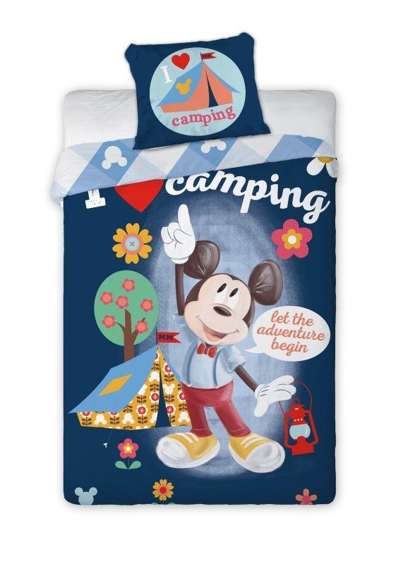 FARO Obliečky Mickey camping  Bavlna, 140/200, 70/90 cm