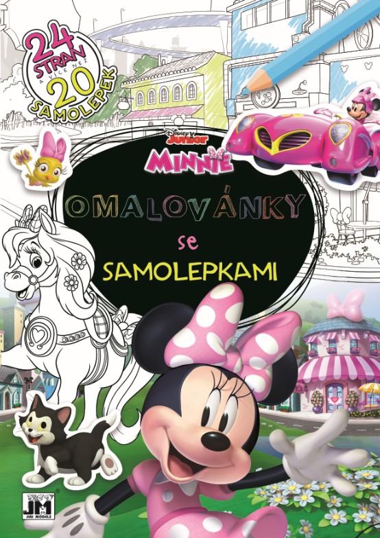 Cvičebnica so samolepkami A4 Minnie