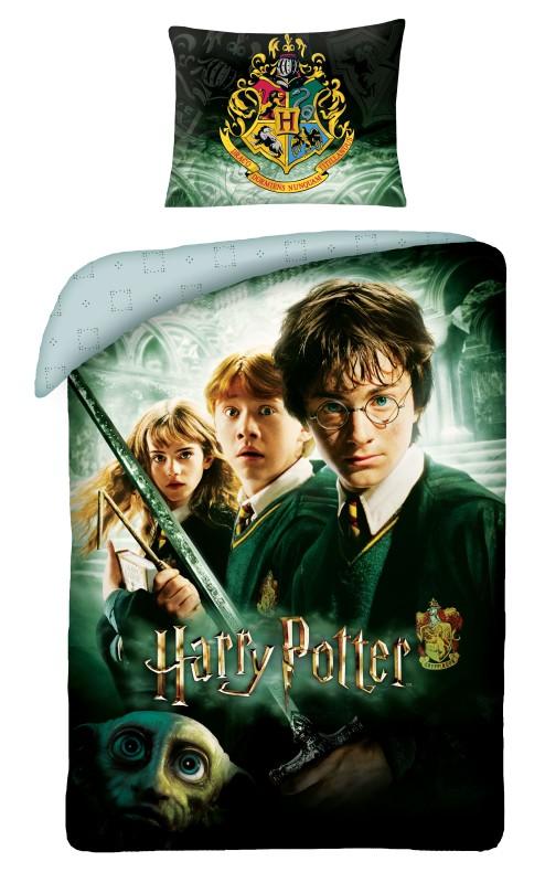 HALANTEX Obliečky Premium Harry Potter  Bavlna, 140/200, 70/90 cm