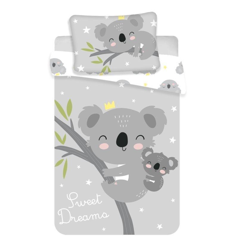 JERRY FABRICS Obliečky do postieľky Koala sweet dreams baby  Bavlna, 100/135, 40/60 cm