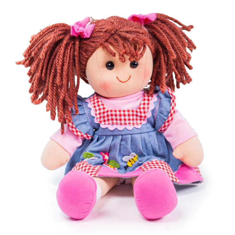 Bigjigs Toys Látková bábika Melody 34 cm