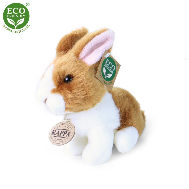 Plyšový králik sediaci 16 cm ECO-FRIENDLY