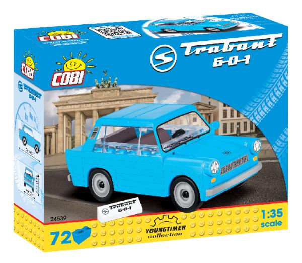 Stavebnica TRABANT 601, 1:35, 72 k 2