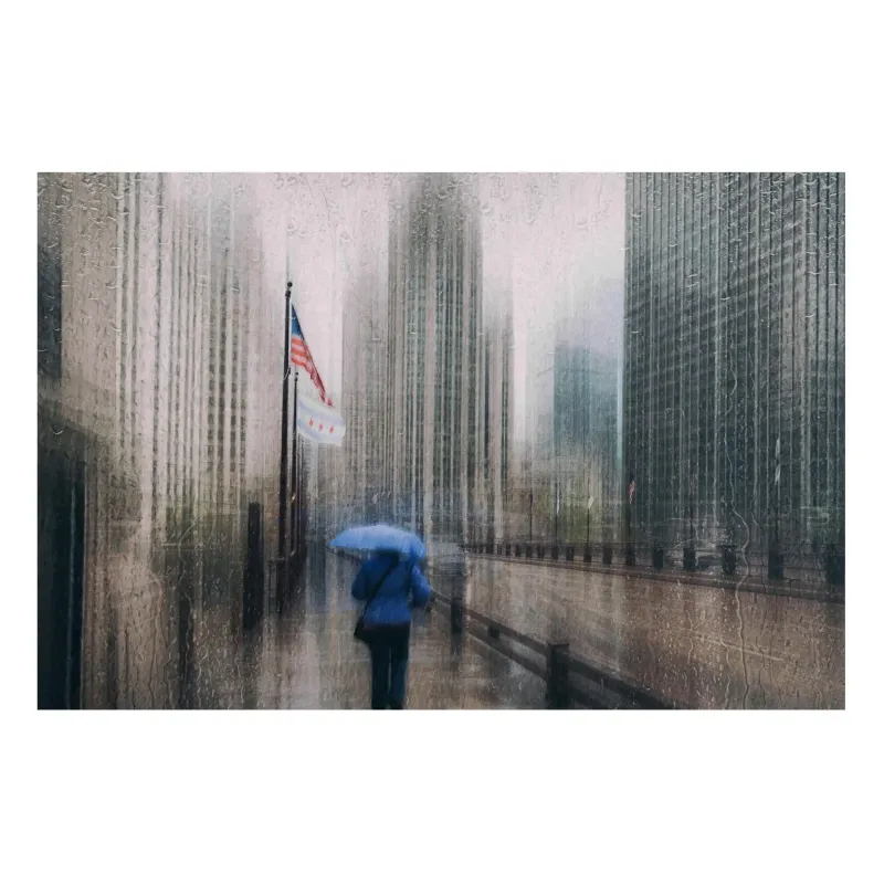 Magnetické obrazy Daždivé Chicago