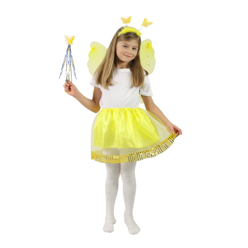 Detský kostým Slnečnice s krídlami