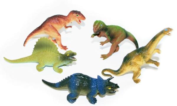 Dinosaury väčšie 5 ks vo vrecku