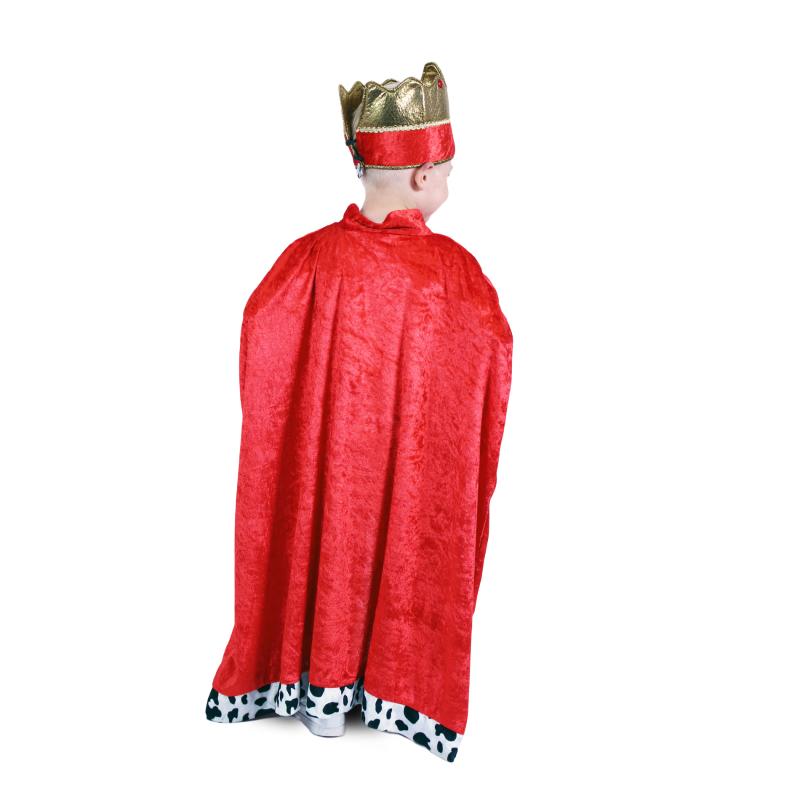 Detský kostým kráľovský plášť