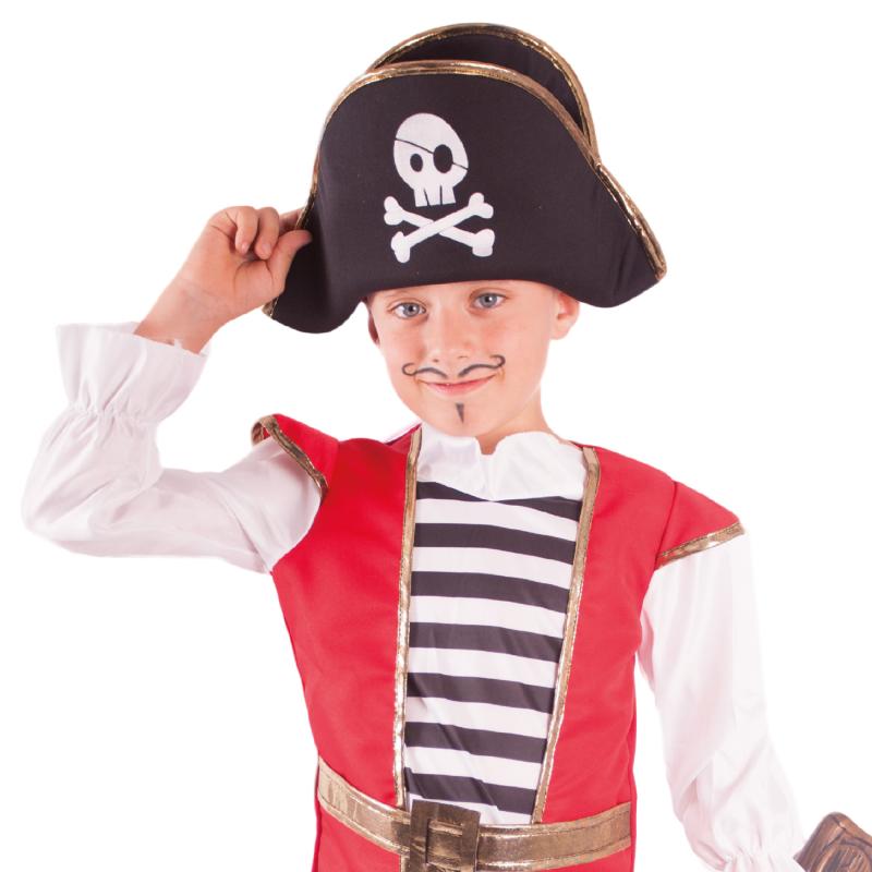 Detský kostým pirát s klobúkom (M) e-obal