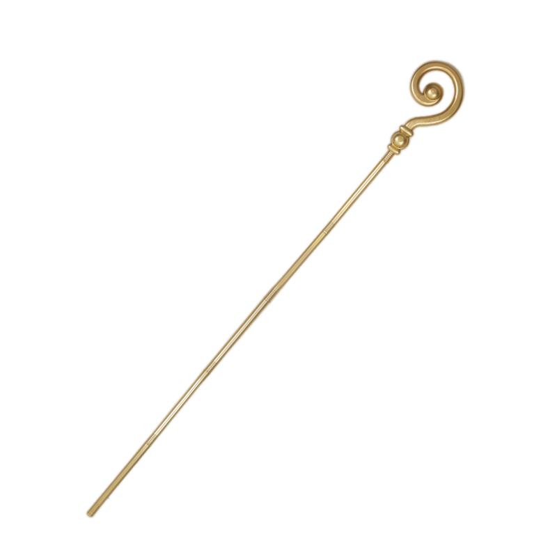 Mikulášska palica/barle zlatá 193 cm