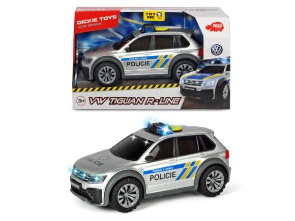 Policajné auto VW Tiguan R-Line, česká verzia