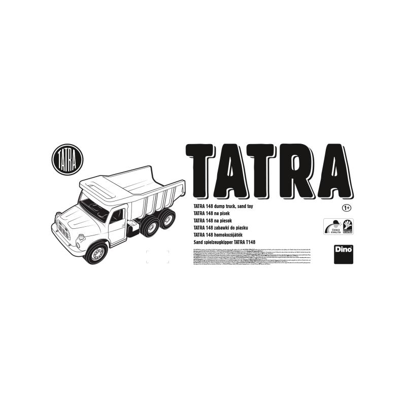 Auto Tatra 148 bager žlto oranžový