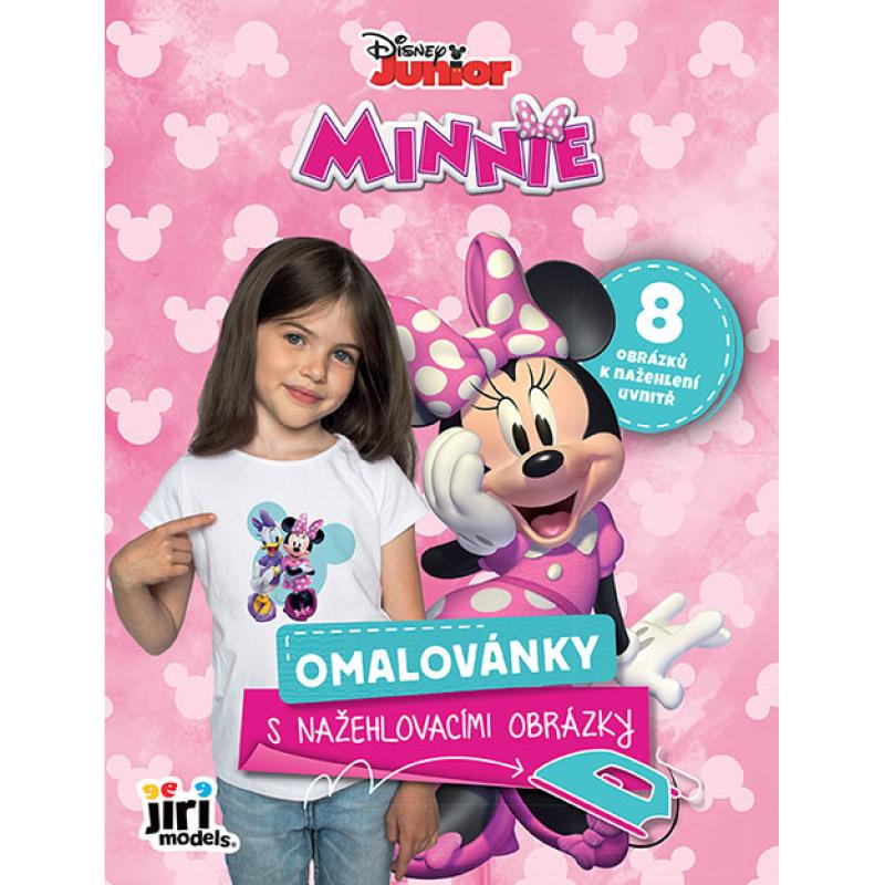 Omaľovánka s nažehľovacími obrázkami Minnie