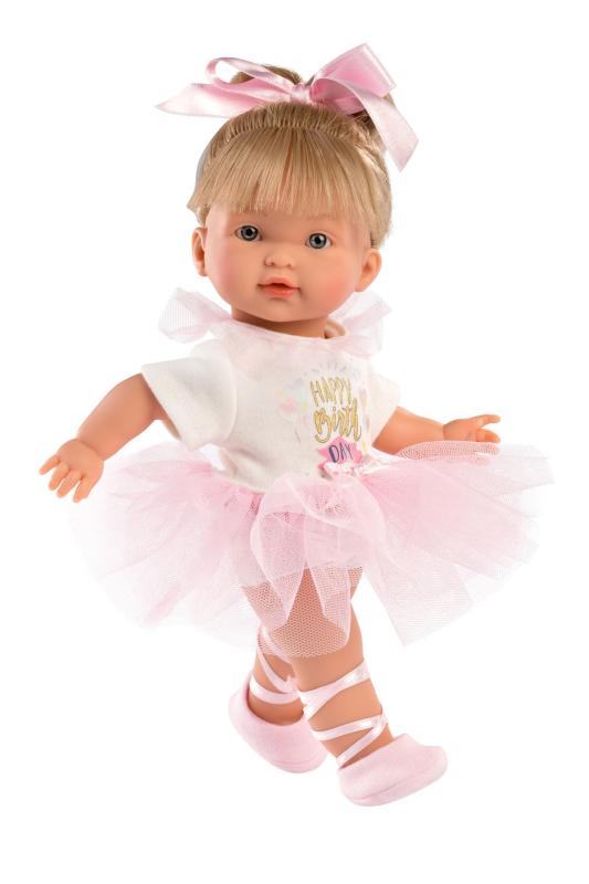 Llorens 28035 VALERIA - realistická bábika s celovinylovým telom - 28 cm