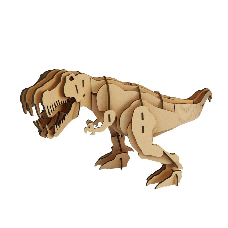 Drevené 3D puzzle Tyrannosaurus Rex