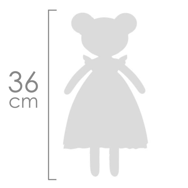 DeCuevas 20146 Plyšová bábika NIZA - 36 cm