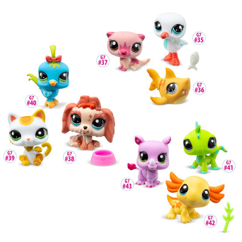 Littlest Pet Shop 3 figúrky