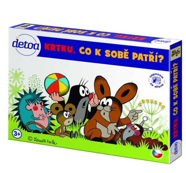 Hra Krtko čo k sebe patrí?