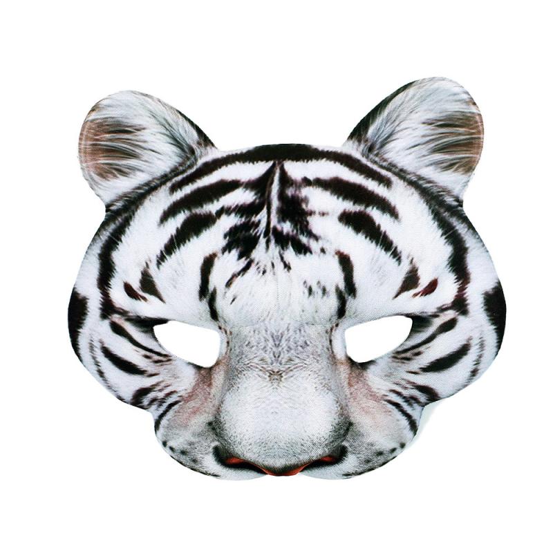 Maska biely tiger