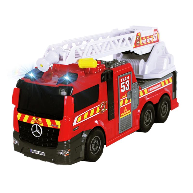 Auto Mercedes-Benz hasiči so zvukom