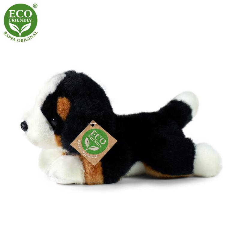Plyšový bernský salašnícky pes ležiaci 20 cm ECO-FRIENDLY