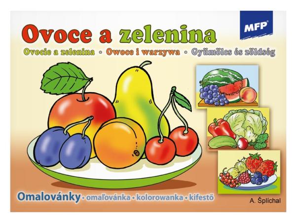 Omaľovánky MFP Ovocie a zelenina 1